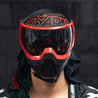 KLR Goggle Blackout Red (Red/Black) - Eminent Paintball And Airsoft