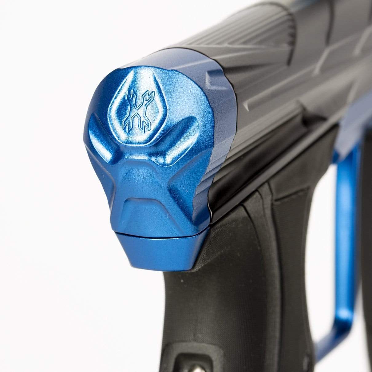Invader CS2 Pro - Sapphire - Dust Black/ Blue - Eminent Paintball And Airsoft