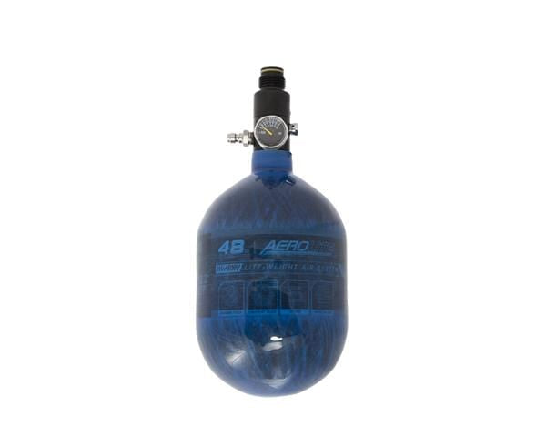 AeroLite Carbon Fiber Tank - 48ci / 4500psi - Blue - Eminent Paintball And Airsoft