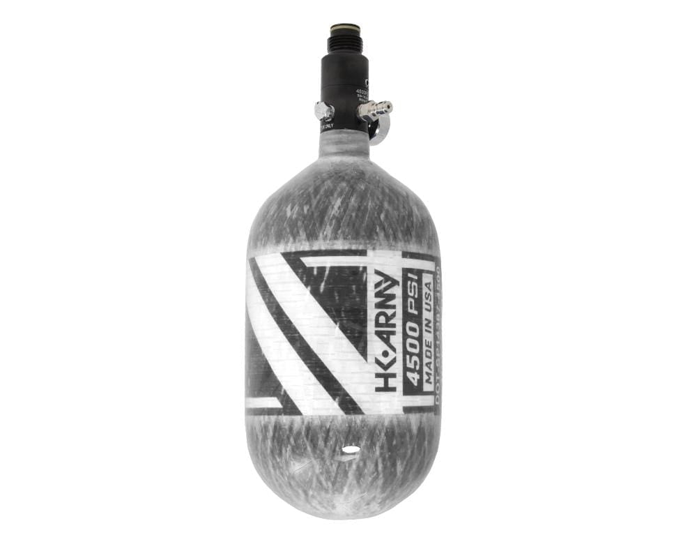 AeroLite Carbon Fiber Tank - 68ci / 4500psi - Clear - Eminent Paintball And Airsoft