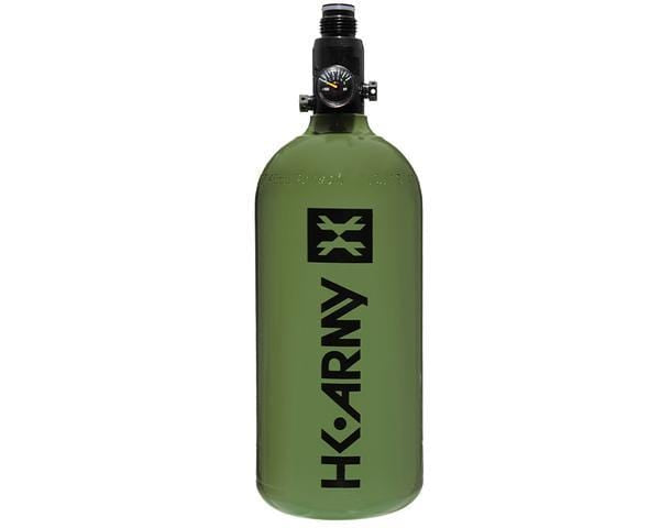 HK 48ci / 3000psi Aluminum Compressed Air Tank - Olive - Eminent Paintball And Airsoft