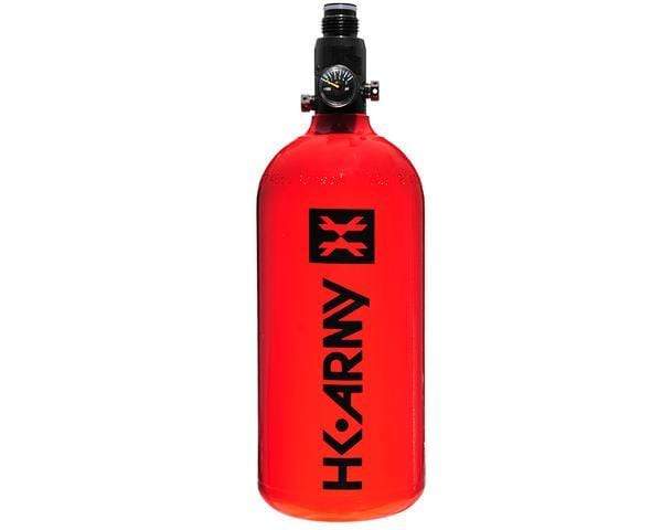 HK 48ci / 3000psi Aluminum Compressed Air Tank - Red - Eminent Paintball And Airsoft