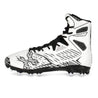 Diggerz_X1 Hightop Cleats - White/Black - Eminent Paintball And Airsoft