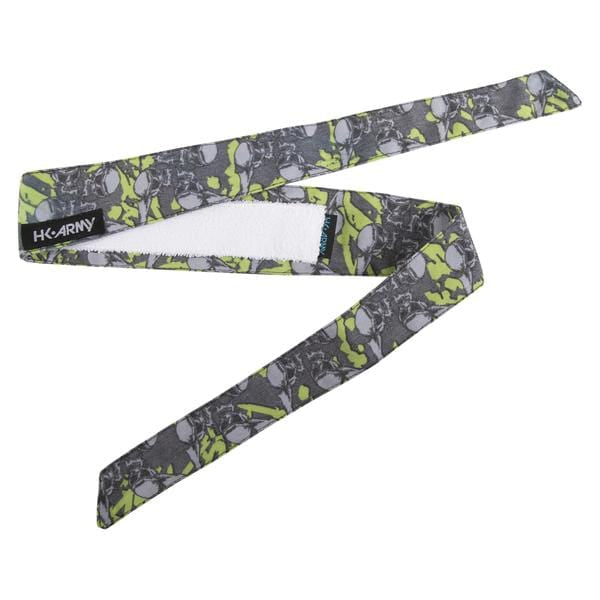 Skulls - Hostilewear Headband - Neon/Gray - Eminent Paintball And Airsoft