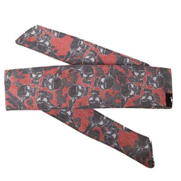Skulls - Hostilewear Headband - Red/Black - Eminent Paintball And Airsoft