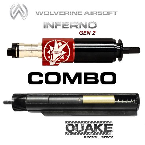 Wolverine Airsoft INFERNO Gen 2 Premium Edition HPA Airsoft Unit (Style: M4 Nozzle) - Eminent Paintball And Airsoft