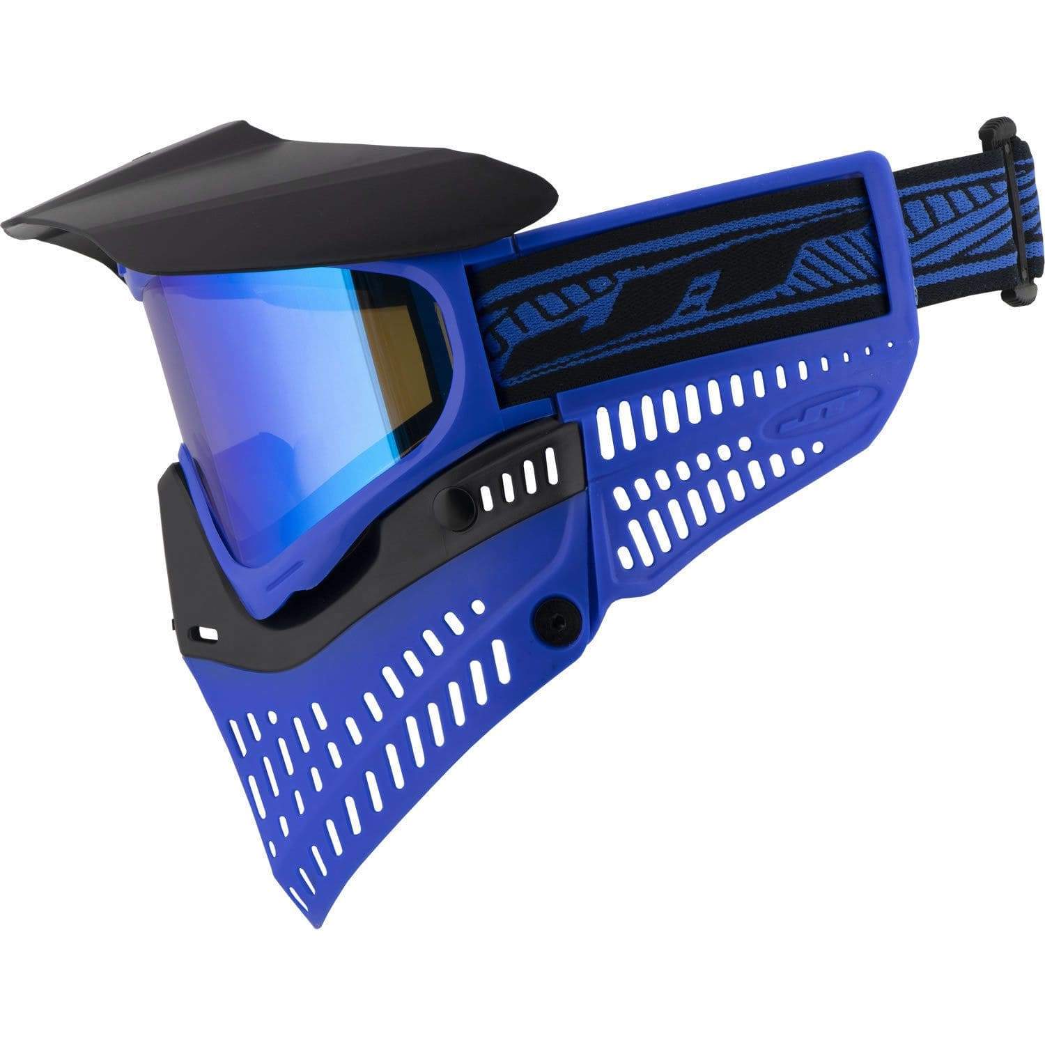 JT Spectra Pro-Flex Mask LE Blue / Black W/ Sky 2.0 Prizm Thermal Lens - Eminent Paintball And Airsoft