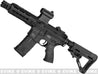 ICS CXP-UK1 "Captain" MTR M4 Airsoft AEG with Full Metal Receiver with MOSFET (Color: Black) - Eminent Paintball And Airsoft