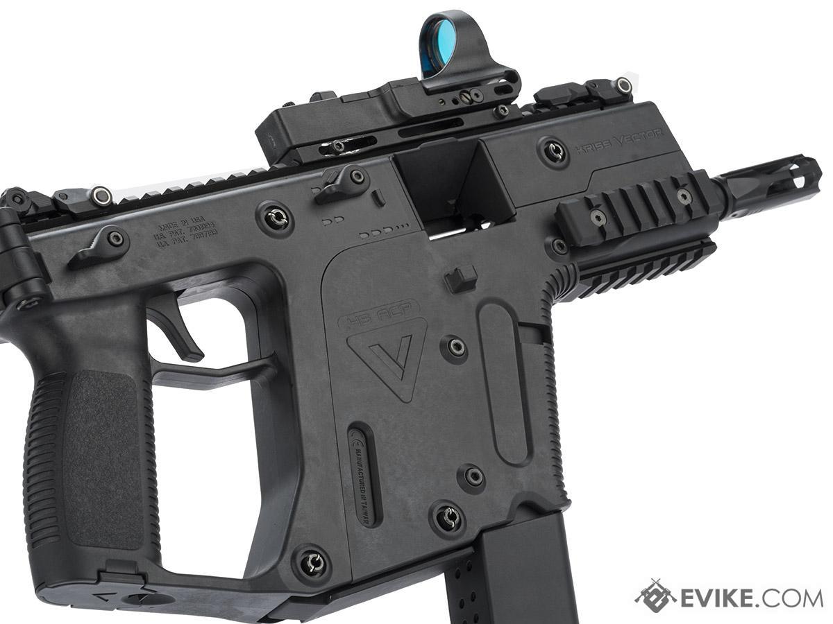 KRISS USA Licensed Kriss Vector Airsoft AEG SMG Rifle by Krytac (Model: Black) - Eminent Paintball And Airsoft