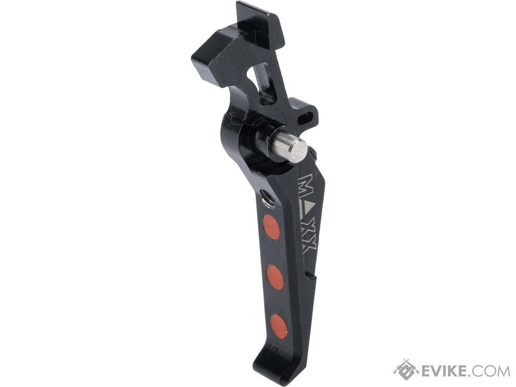 Maxx Model CNC Aluminum Tunable Advanced Trigger for M4 / M16 Series Airsoft AEG (Style: E / Black) - Eminent Paintball And Airsoft