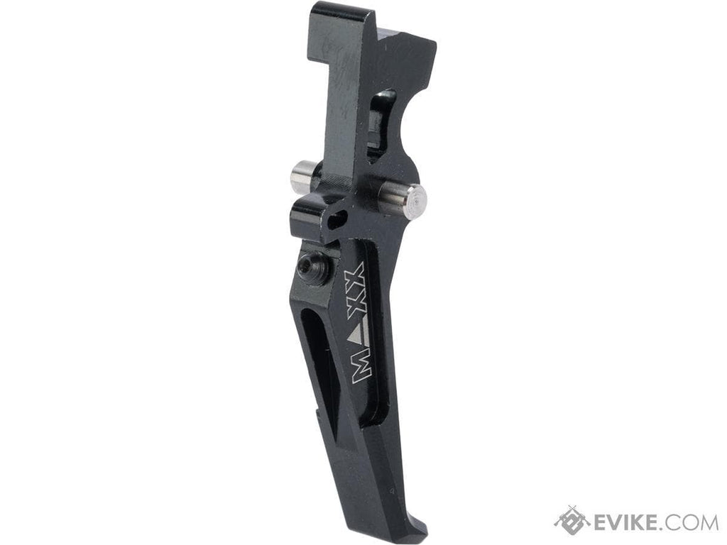 Maxx Model CNC Aluminum Tunable Advanced Trigger for M4 / M16 Series Airsoft AEG (Style: E / Black) - Eminent Paintball And Airsoft