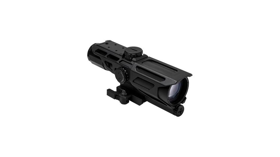VISM by NcStar Mark III Tactical Gen3 3-9x40 Red & Blue Illuminated Variable Scope (Reticle: Mil-Dot / Black) - Eminent Paintball And Airsoft