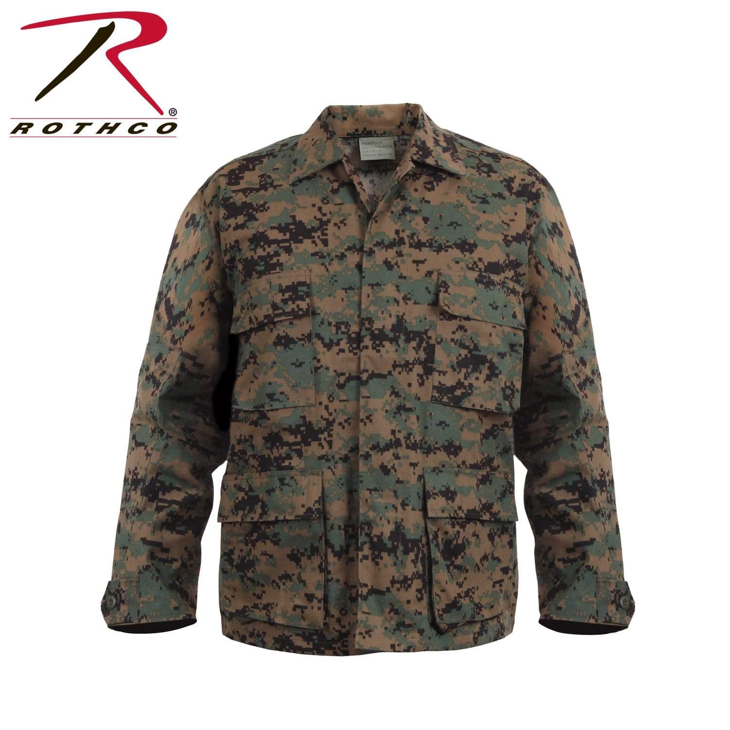 Rothco Digital Camo BDU Shirts - Eminent Paintball And Airsoft