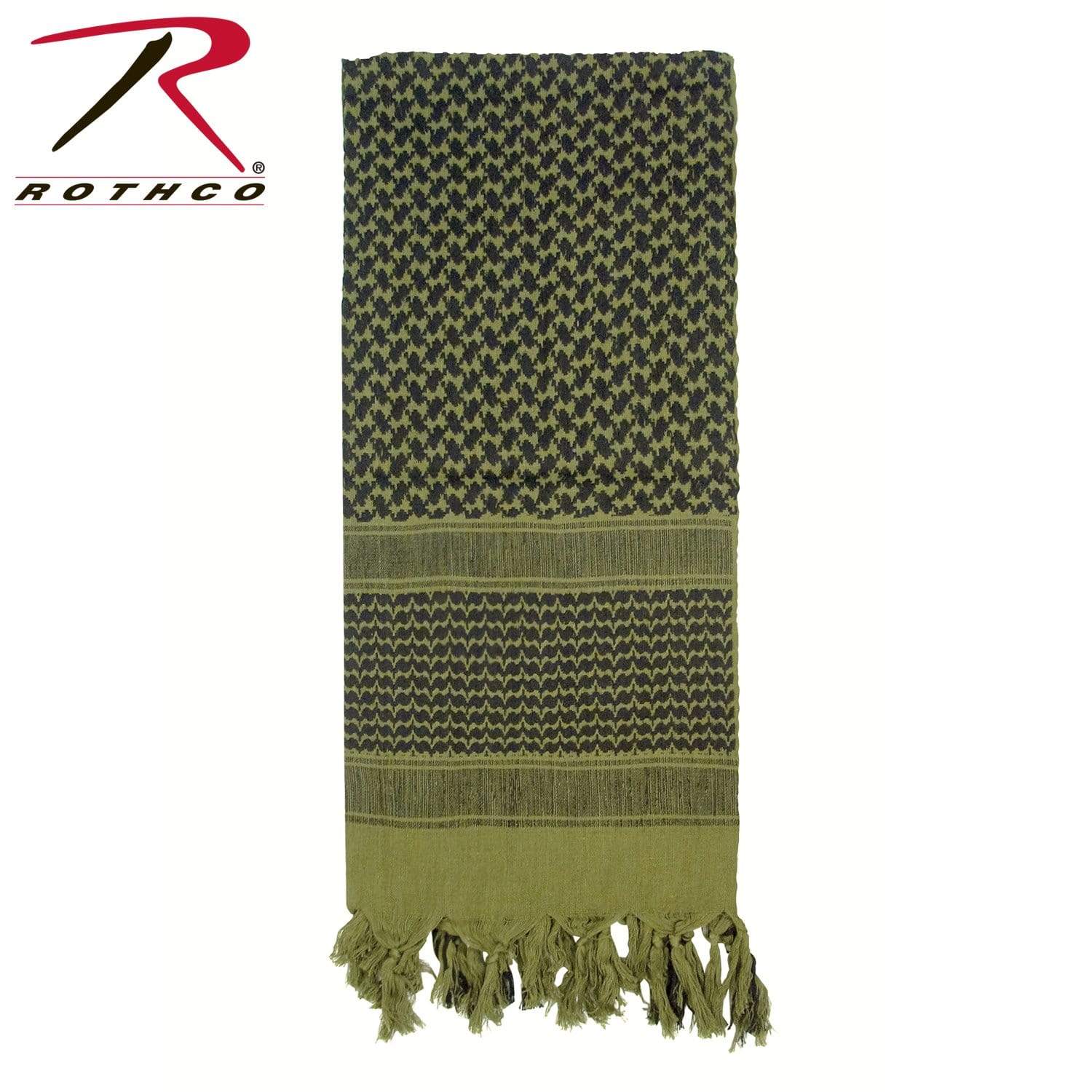 Rothco Shemagh Tactical Desert Keffiyeh Scarf - Olive Drab - Eminent Paintball And Airsoft
