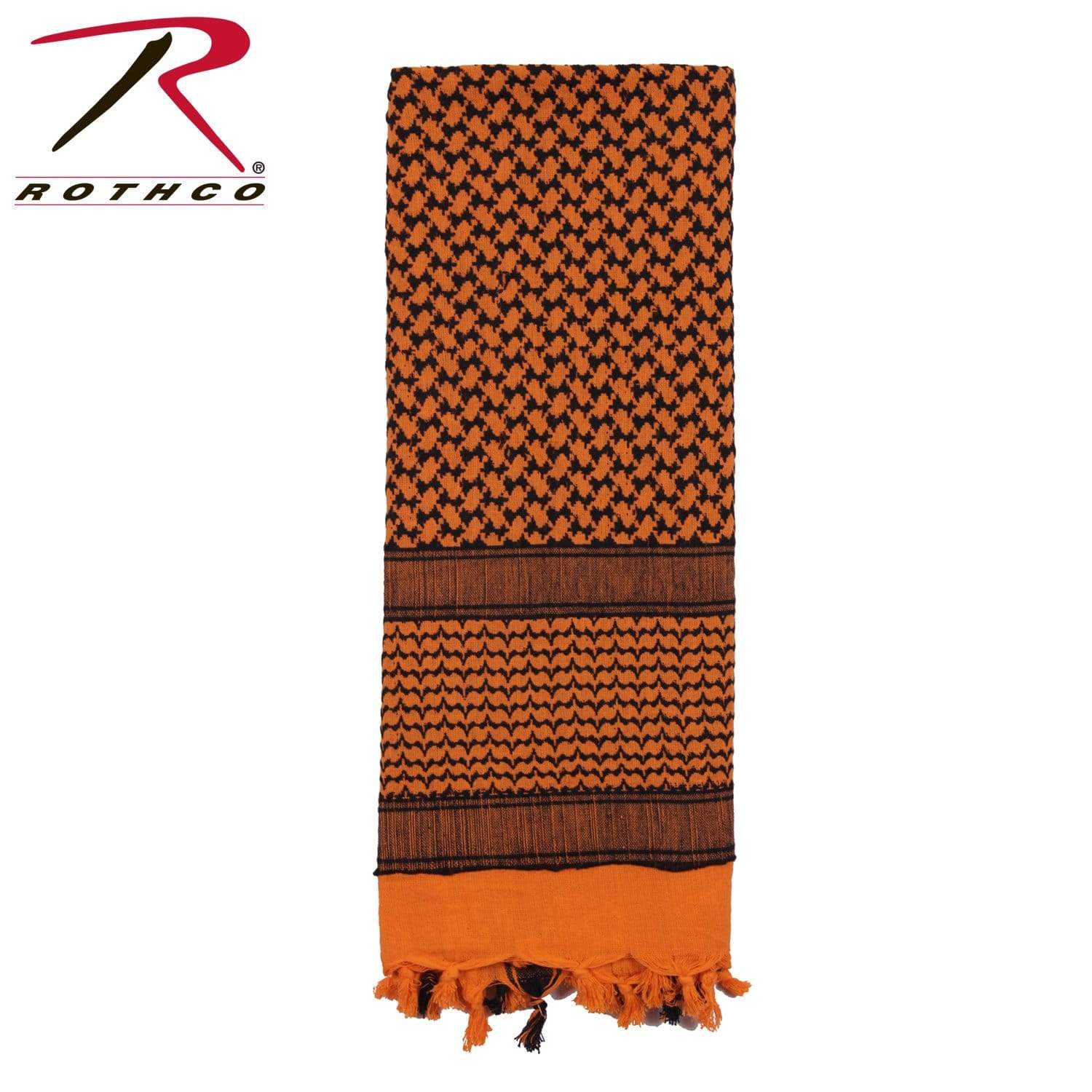 Rothco Shemagh Tactical Desert Keffiyeh Scarf - Orange - Eminent Paintball And Airsoft
