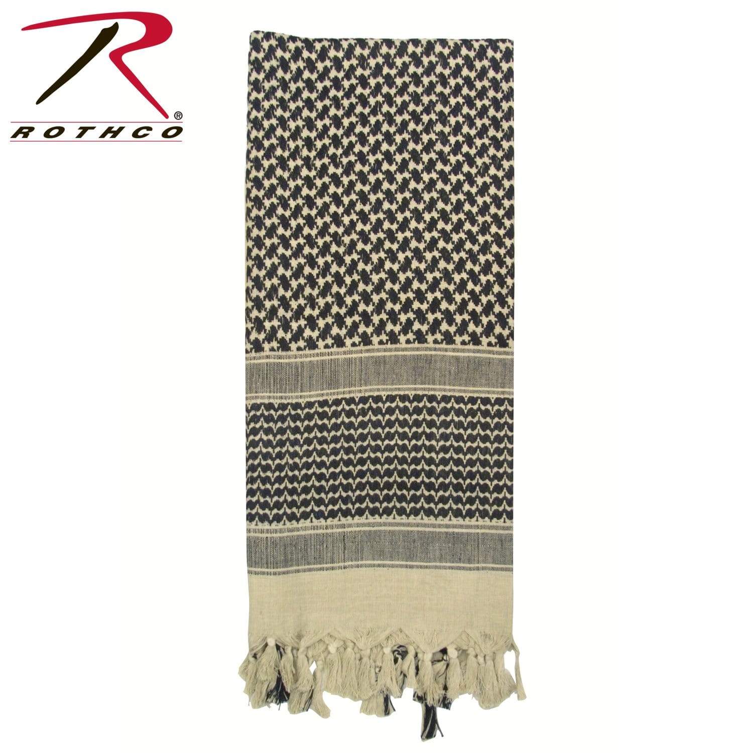 Rothco Shemagh Tactical Desert Keffiyeh Scarf - Tan - Eminent Paintball And Airsoft