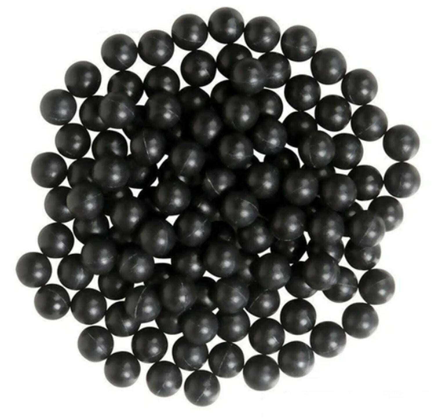 T4E .68 CAL RUBBER BALLS 100 CT - BLACK - Eminent Paintball And Airsoft
