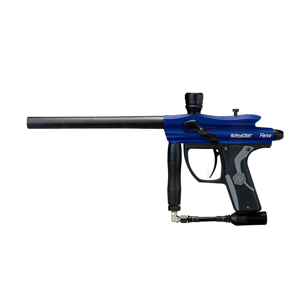 2012 KINGMAN SPYDER FENIX ELECTRONIC PAINTBALL GUN - GLOSS BLUE - Eminent Paintball And Airsoft