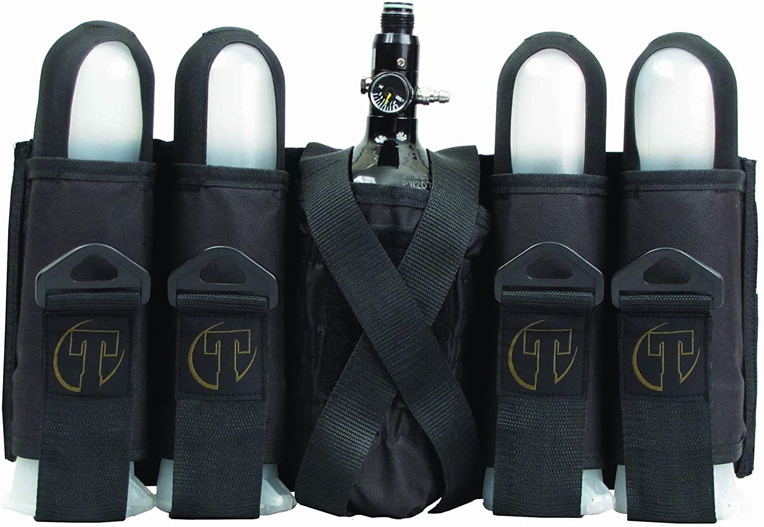 Tippmann 4+1 Sport Series Paintball Harness - Black - Eminent Paintball And Airsoft