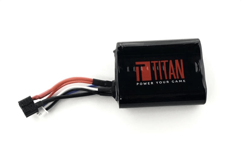 Titan 3000mAh 11.1v Brick T-Plug (Deans) - Eminent Paintball And Airsoft