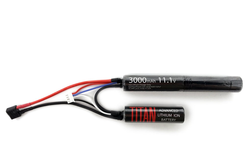 Titan Power 11.1v 3000mAh 16C Stick Type Li-Ion Battery - Eminent Paintball And Airsoft