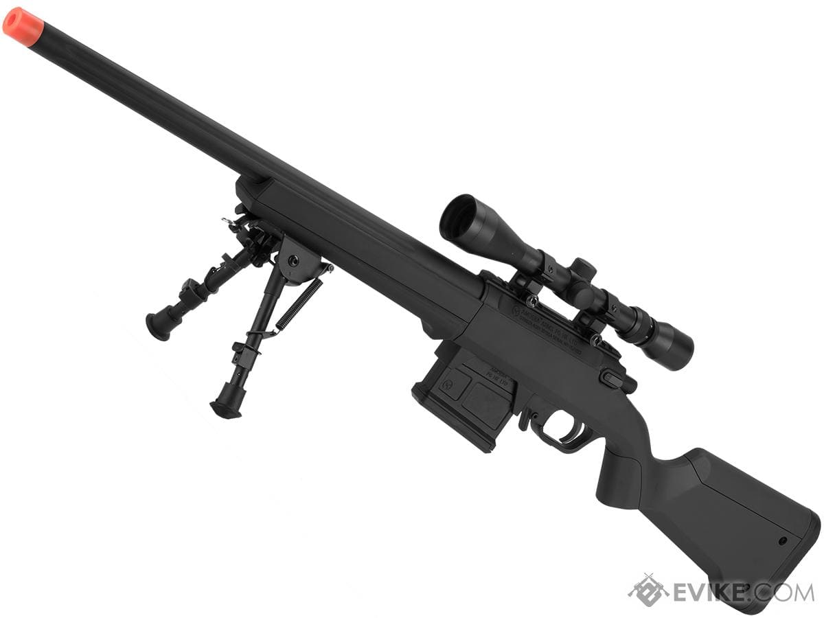 AMOEBA "Striker" S1 Gen2 Bolt Action Sniper Rifle (Color: Black) - Eminent Paintball And Airsoft