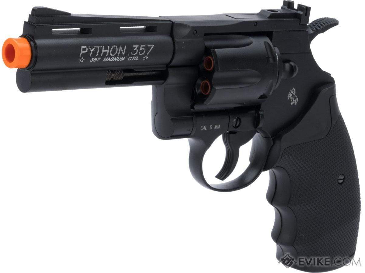 Cybergun Colt Licensed Python .357 Magnum Airsoft CO2 Revolver (Length: 4") - Eminent Paintball And Airsoft