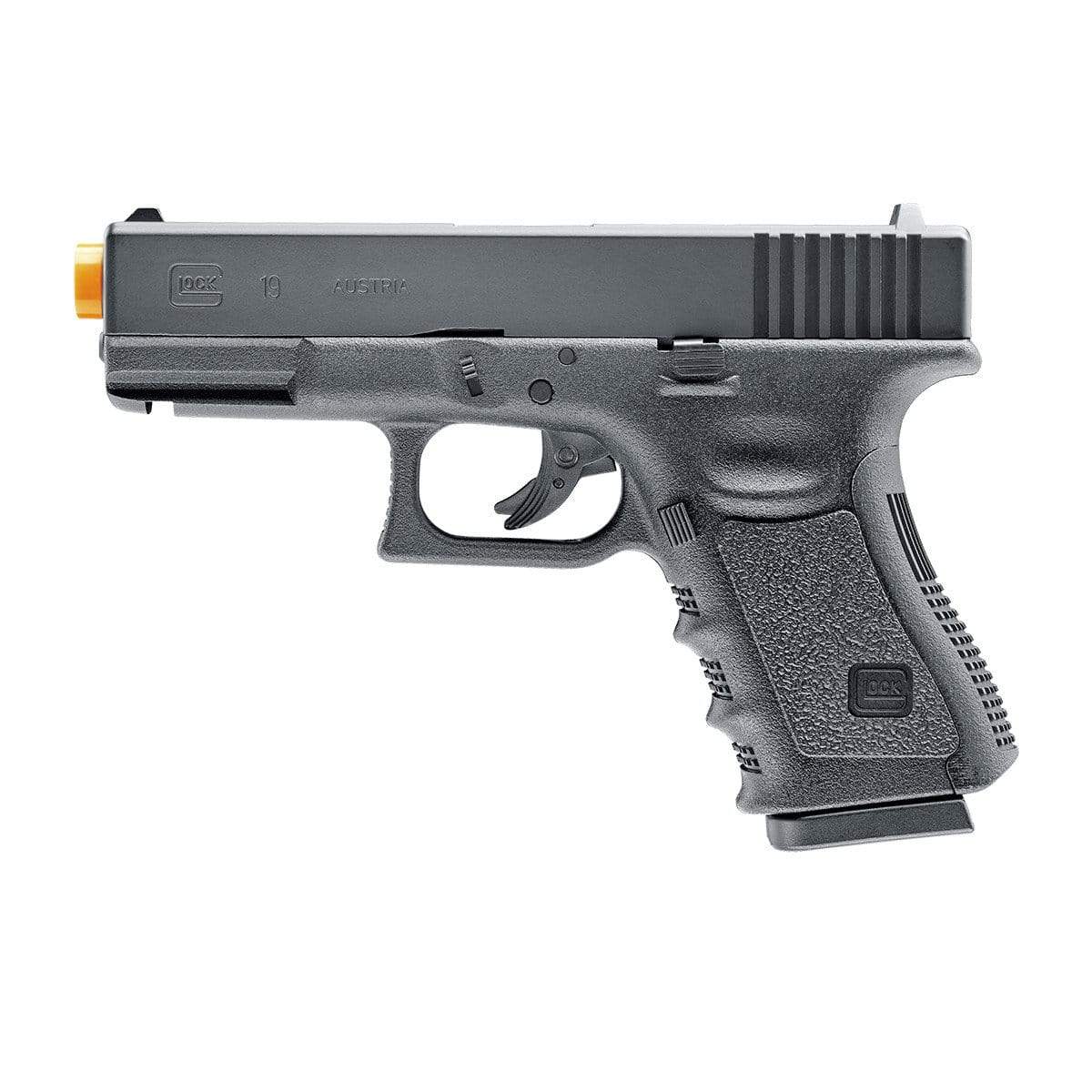 Elite Force Licensed GLOCK 19 Gen3 NBB Airsoft Pistol - CO2 - Eminent Paintball And Airsoft