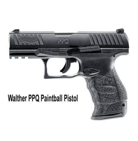 WALTHER PPQ M2 PAINTBALL PISTOL - BLACK - Eminent Paintball And Airsoft