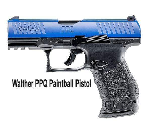 WALTHER PPQ M2 PAINTBALL PISTOL - BLUE - Eminent Paintball And Airsoft