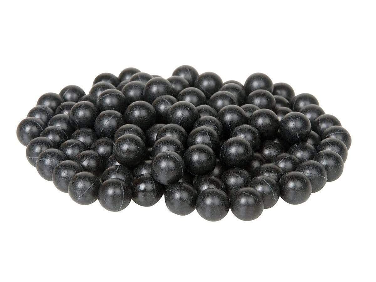 T4E .43 CAL RUBBER BALLS 500 CT - BLACK - Eminent Paintball And Airsoft