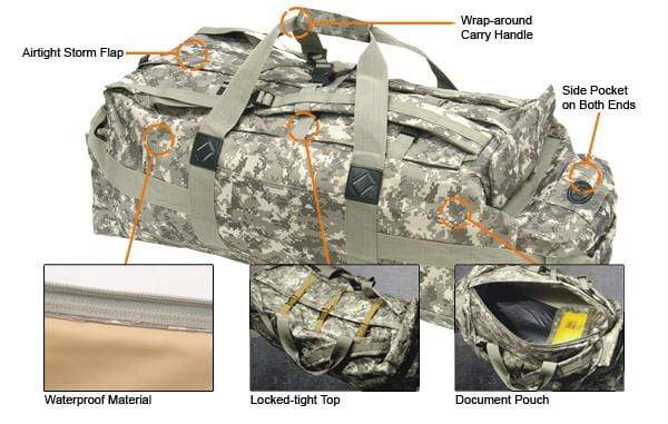 UTG Ranger Field Bag, Black - Eminent Paintball And Airsoft