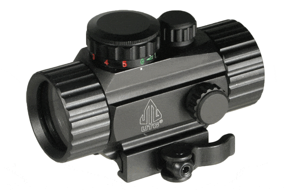 UTG® 3.8" ITA Red/Green Single Dot Sight w/Integral QD Mount - Eminent Paintball And Airsoft