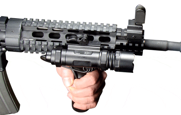 UTG Combat LED Light, 400 Lumen, Handheld or QD Mount - Eminent Paintball And Airsoft