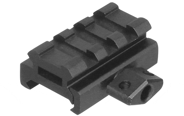 UTG Low-Profile Compact Riser Mount, 0.5" High, 3 Slots - Eminent Paintball And Airsoft