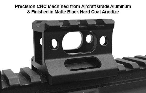 UTG Super Slim Picatinny Riser Mount 1" High, 3 Slots - Eminent Paintball And Airsoft