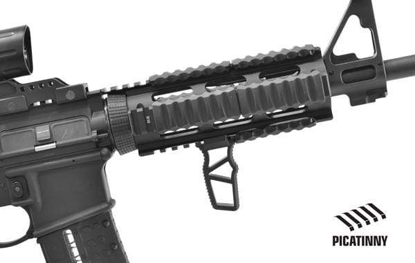UTG Ultra Slim Foregrip, Picatinny, Matte Black - Eminent Paintball And Airsoft