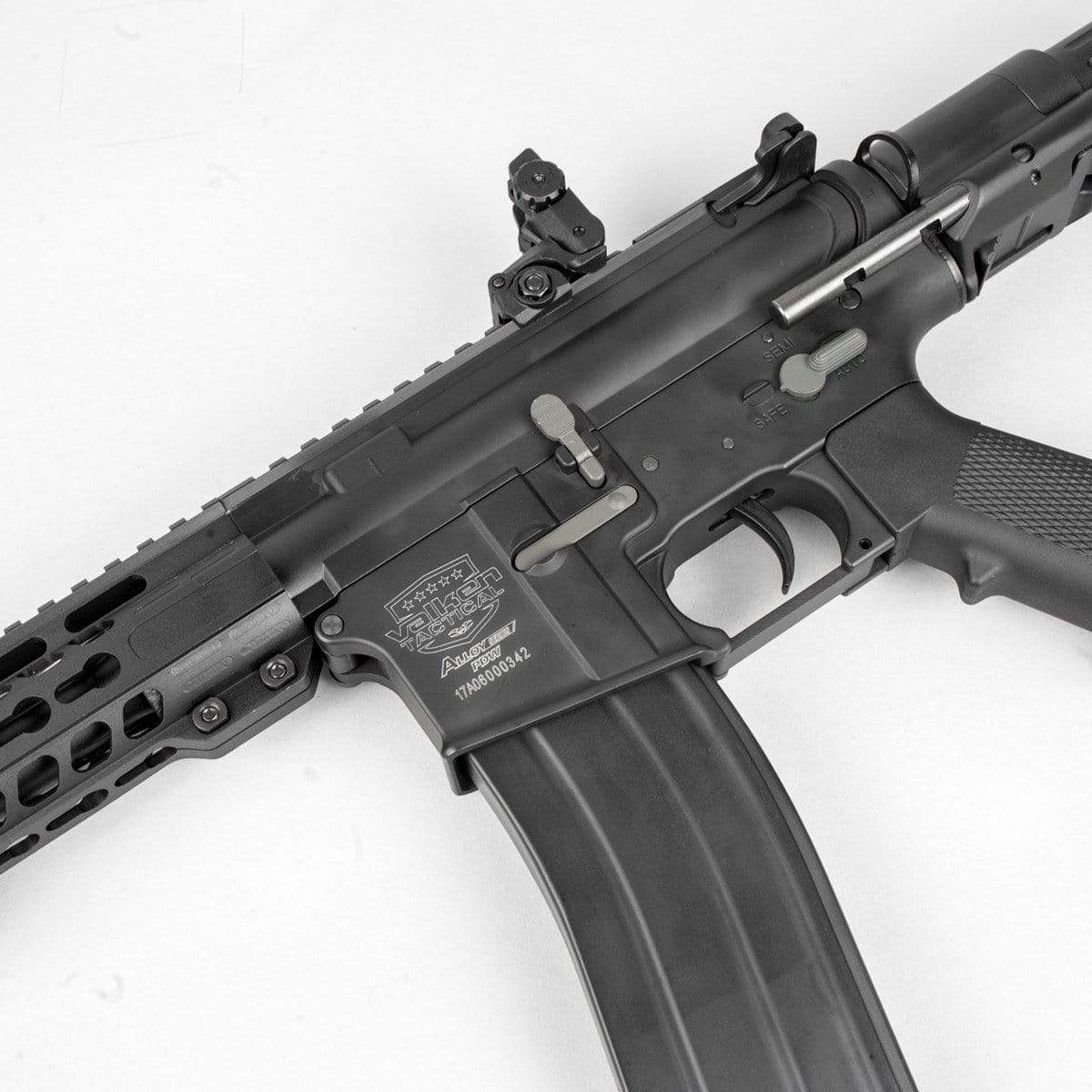 Valken Alloy Series M4 AEG Airsoft Rifle, 6mm, PDW - Eminent Paintball And Airsoft