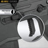 Valken ASL Series M4 Airsoft Hi-Velocity Rifle AEG 6mm Rifle - Tango - Black - Eminent Paintball And Airsoft