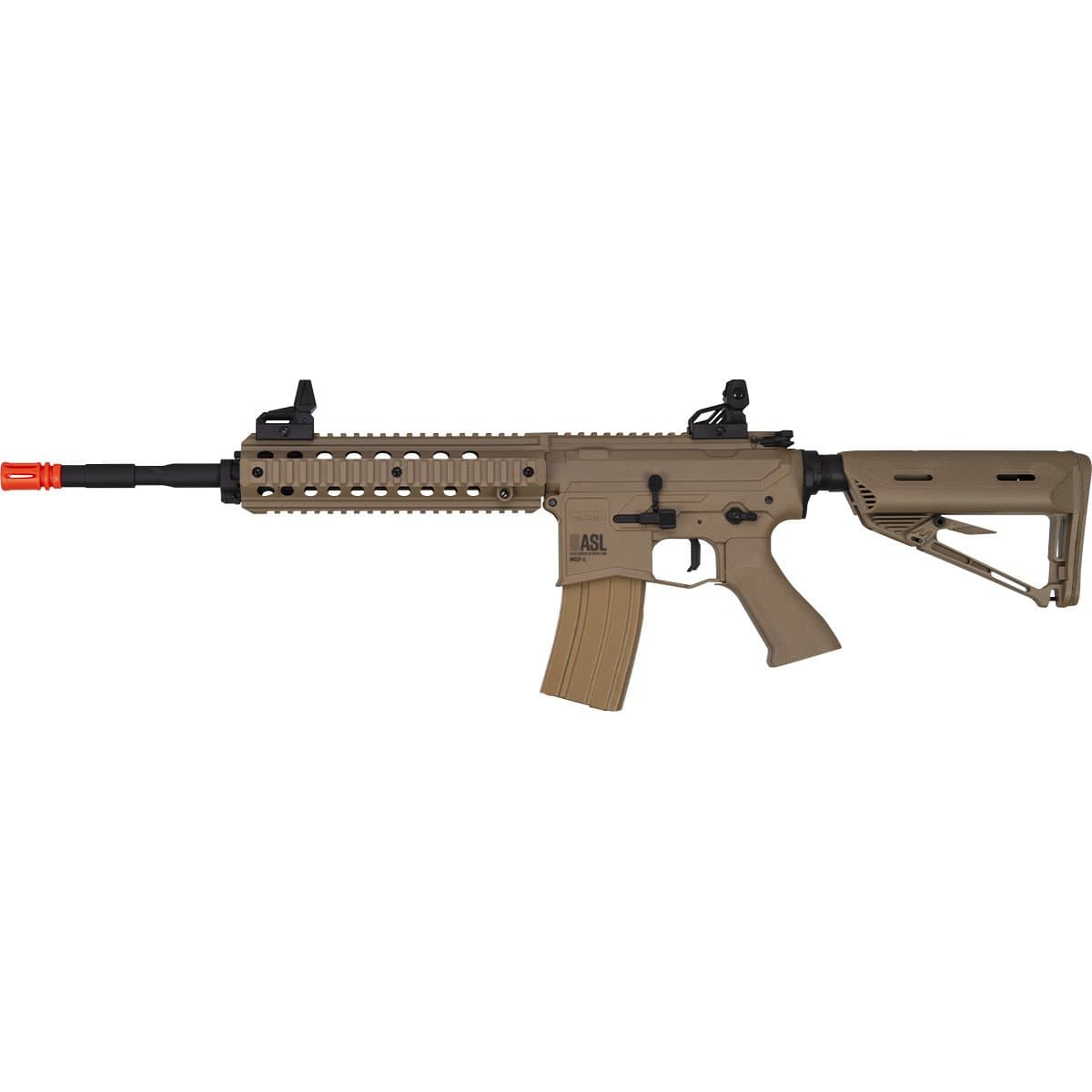 Valken ASL Series M4 Airsoft Hi-Velocity Rifle AEG 6mm Rifle - MOD-L - DST - Eminent Paintball And Airsoft