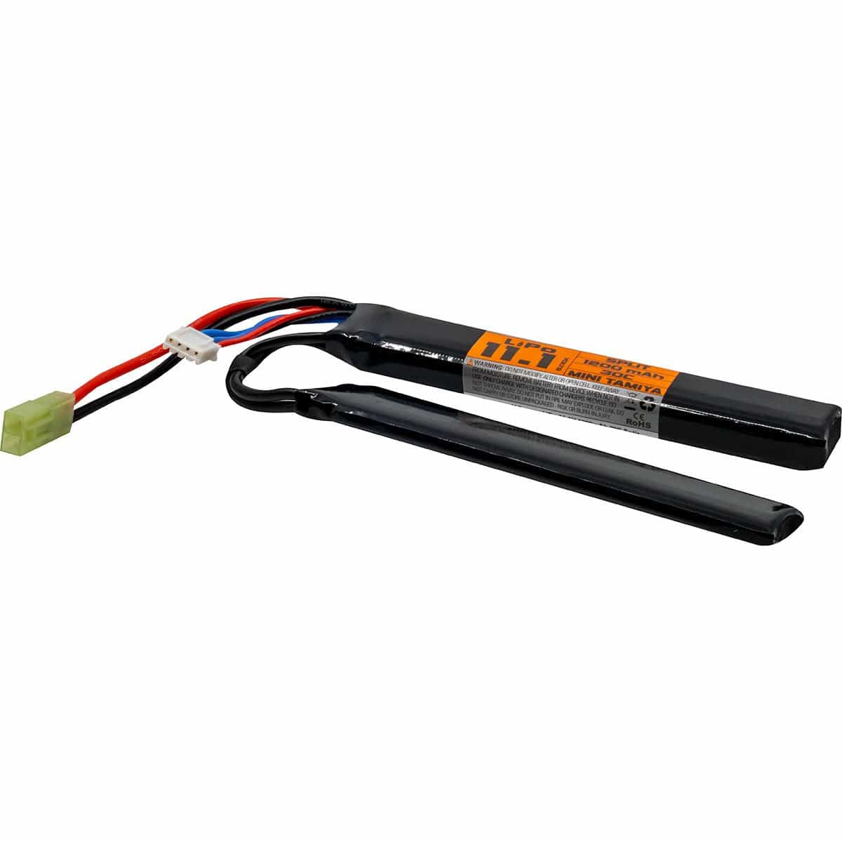 LiPo 11.1v 1200mAh 30c Split Style - Eminent Paintball And Airsoft