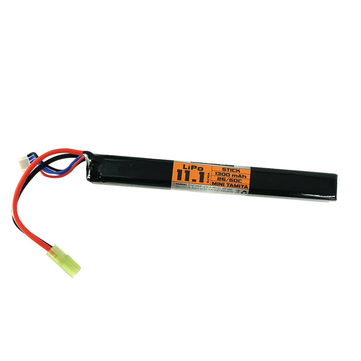 Valken Airsoft Battery - LiPo 11.1V 1300mAh 25/50c Stick Style - Eminent Paintball And Airsoft