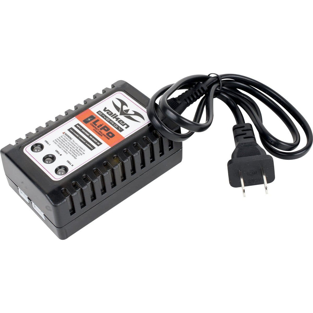 Valken Airsoft Li-po/Life Smart Battery Charger - Compact - 2-3 Cell Quick Balancing - Eminent Paintball And Airsoft