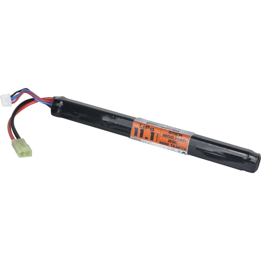 Valken Battery - LiPo 11.1v 1200mAh 30c Long Stick / Tamiya - Eminent Paintball And Airsoft