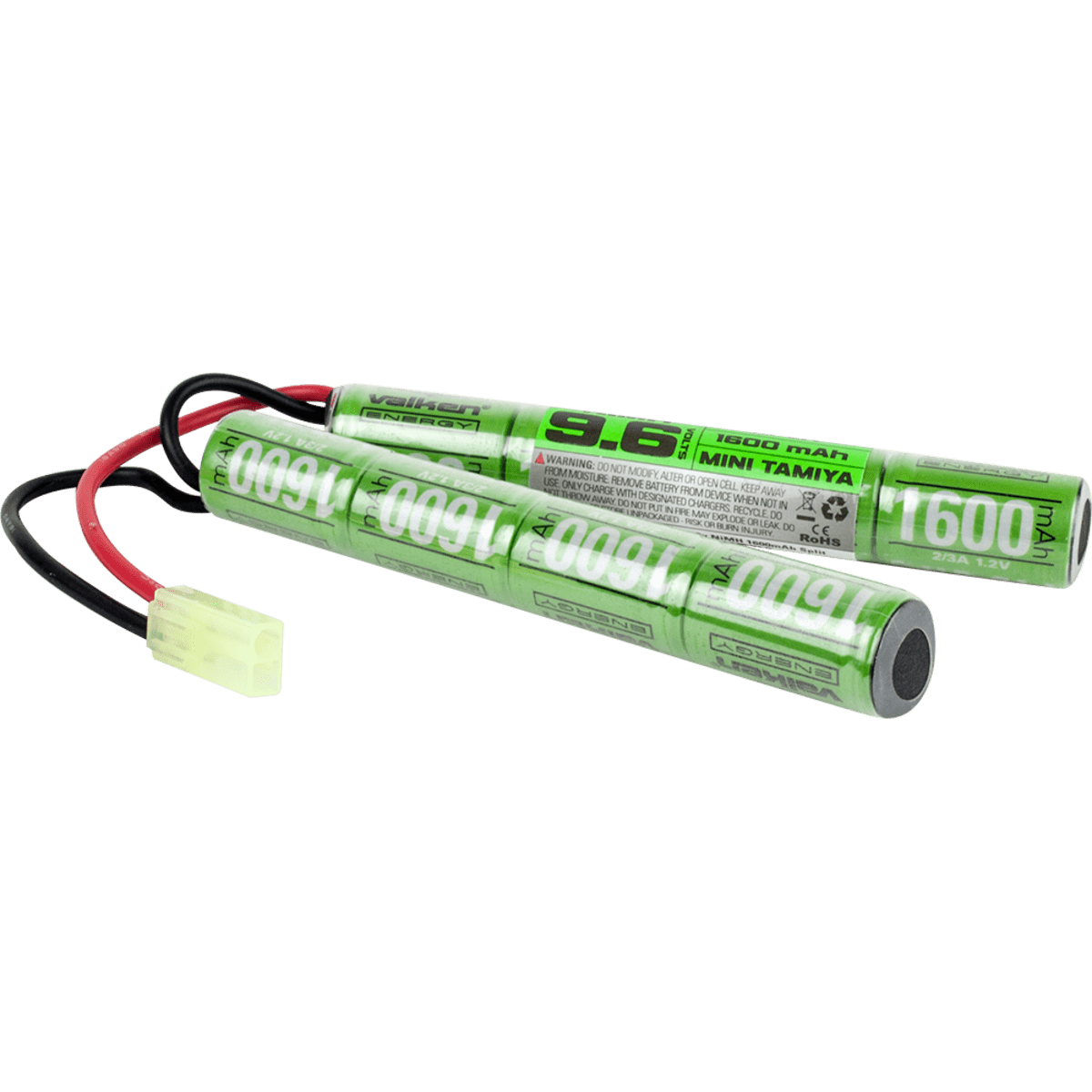 Valken Battery - NiMH 9.6v 1600mAh Split Style - Eminent Paintball And Airsoft