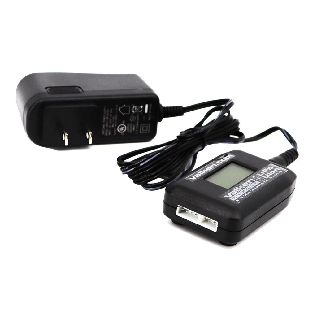 Valken Airsoft Li-Ion/Lipo Smart Battery Charger - Digital Display for 2-3 Cell Batteries - Eminent Paintball And Airsoft