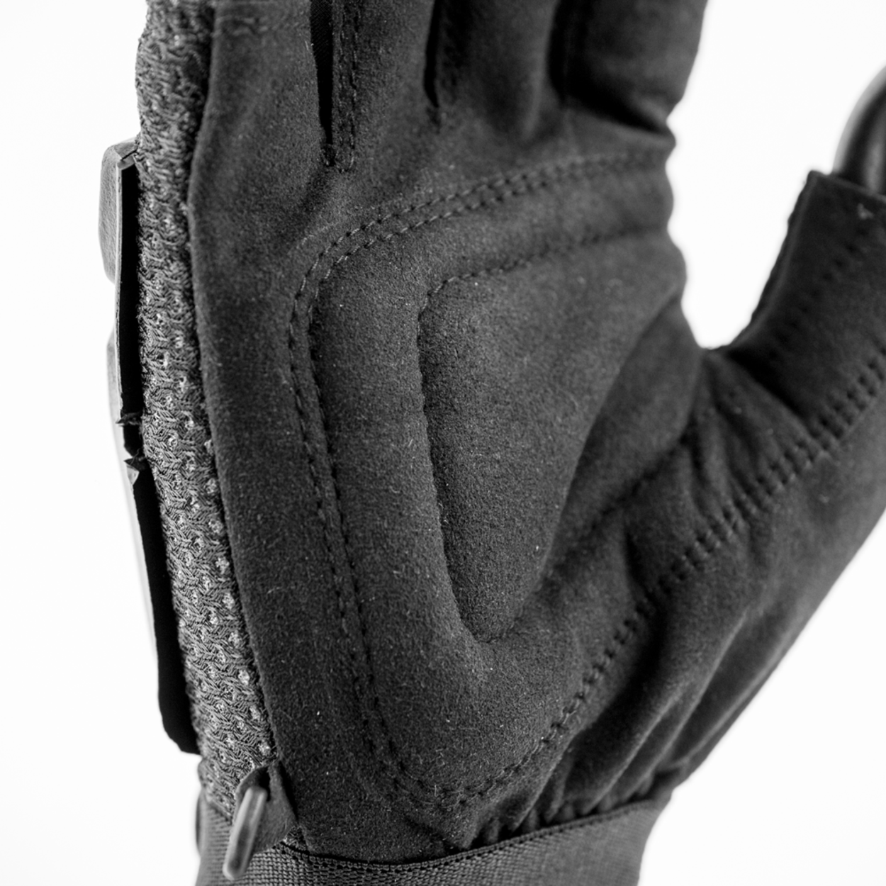 Valken Half Finger Plastic Back Gloves - Olive - Eminent Paintball And Airsoft
