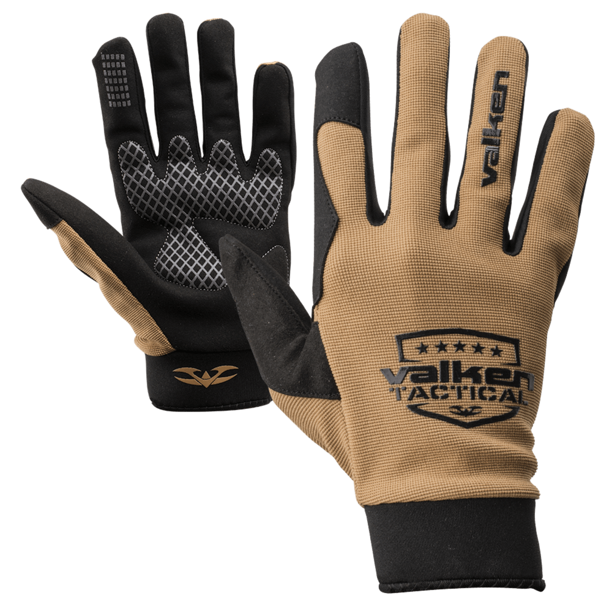 Valken Sierra II Gloves - Tan - Eminent Paintball And Airsoft