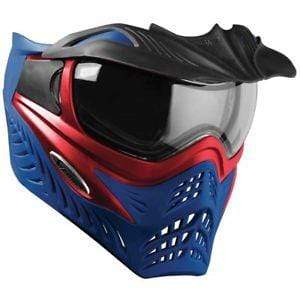 V-Force Grill SC Paintball Mask - Red on Blue - Eminent Paintball And Airsoft