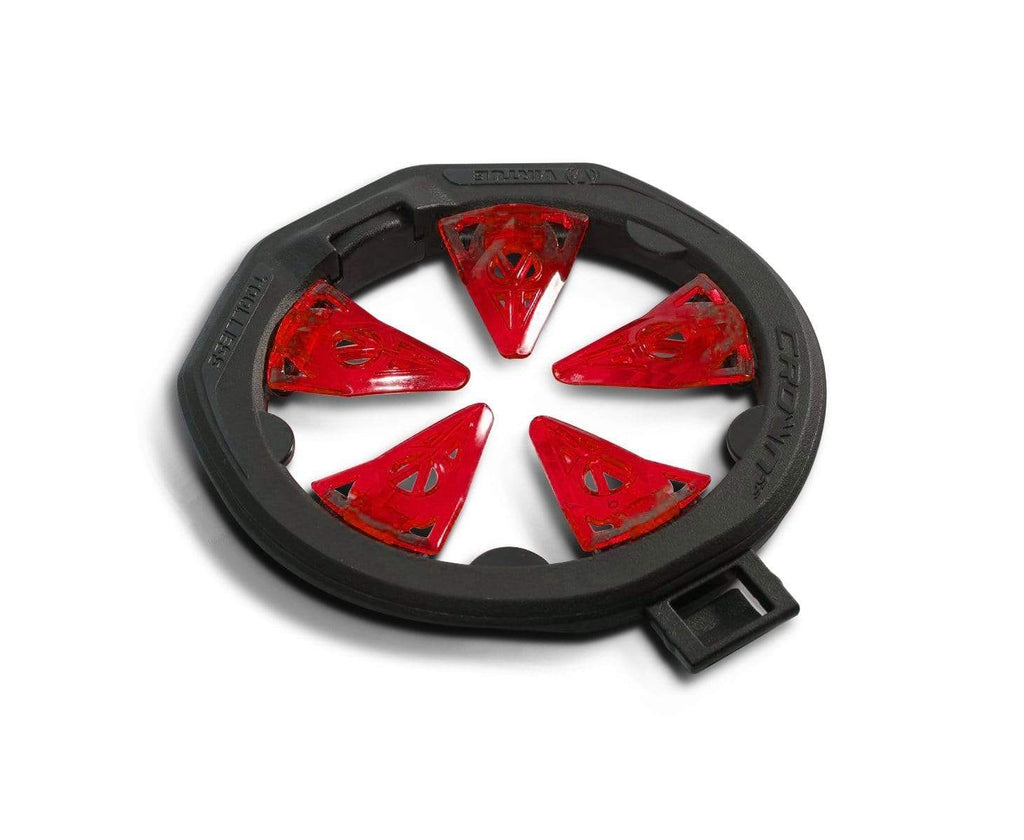 Virtue Crown SF II Speedfeed - Spire III - Red - Eminent Paintball And Airsoft